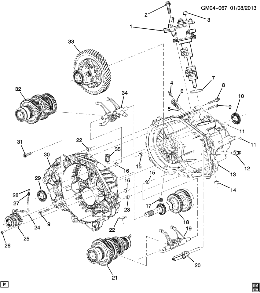 GM 13106275 Cap-Trans Vent