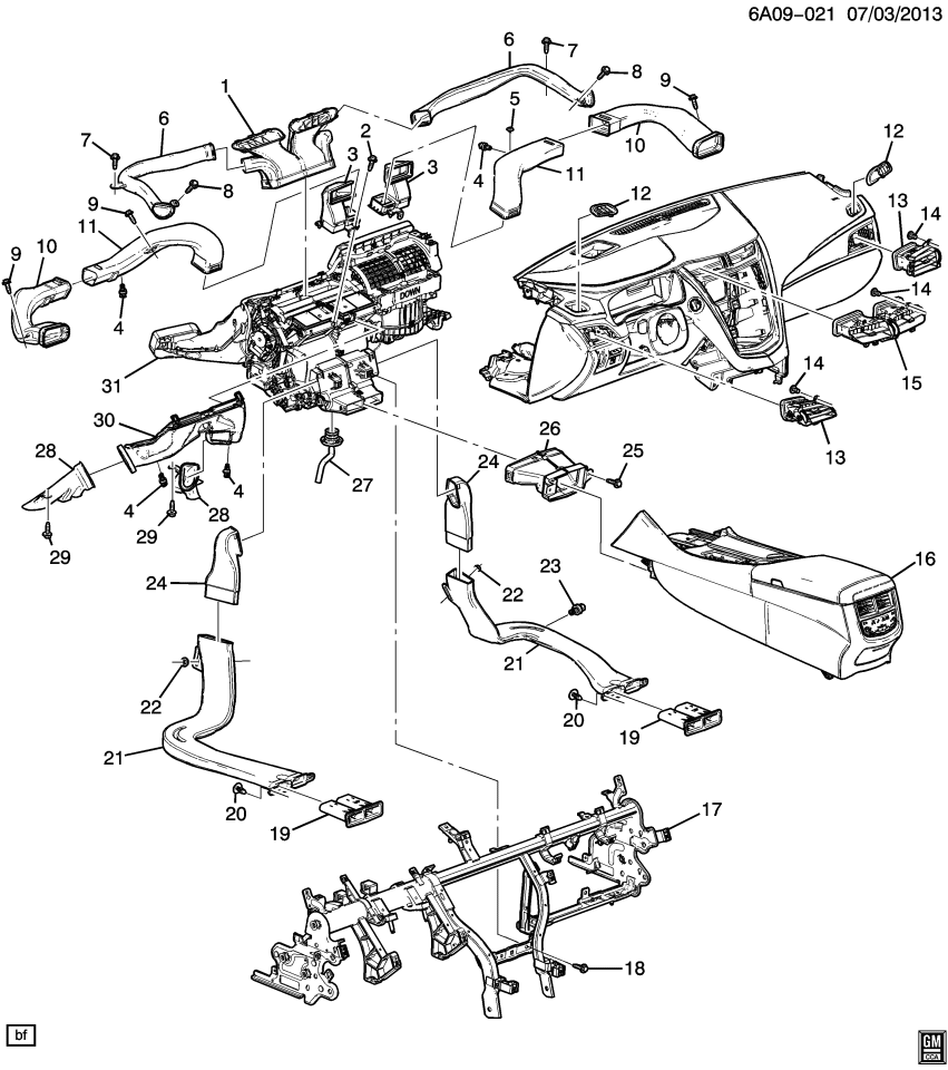 GM 23486499 Tube-A/C Evaporator Case Drain