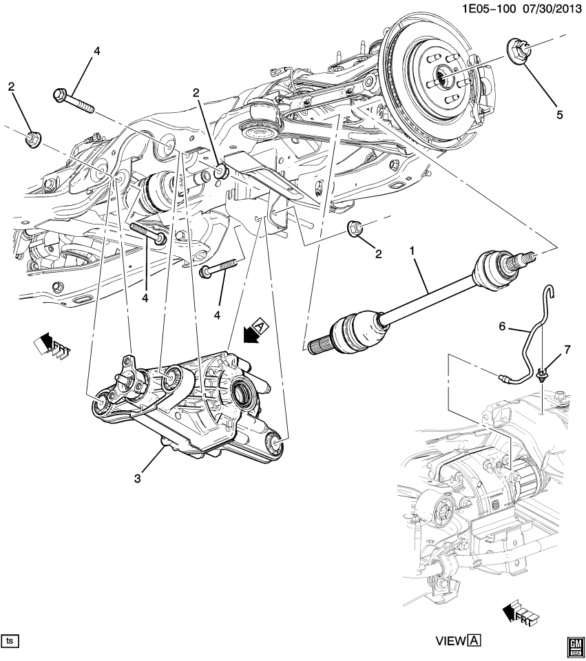 GM 92266878 Vent, Rear Axle Housing