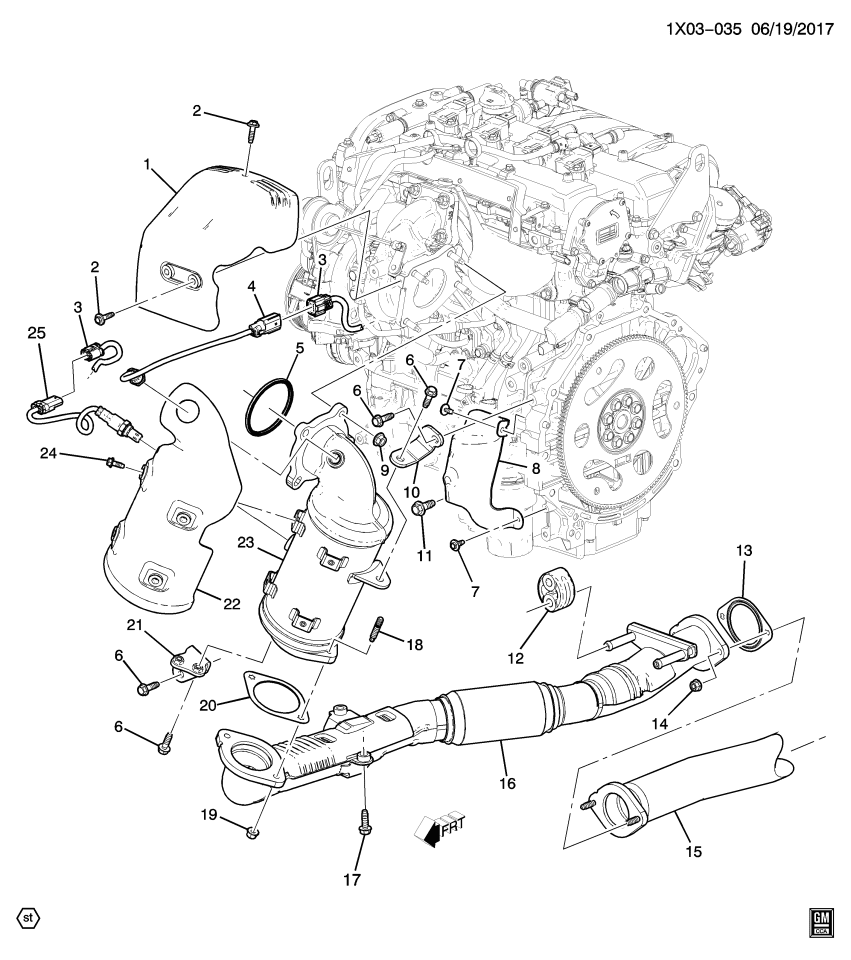GM 84364856 MUFFLER ASM-EXH (W/ EXH PIPE)