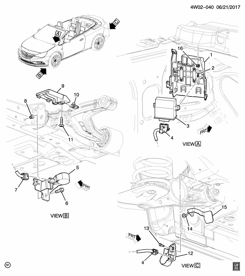 GM 13446941 Control Module