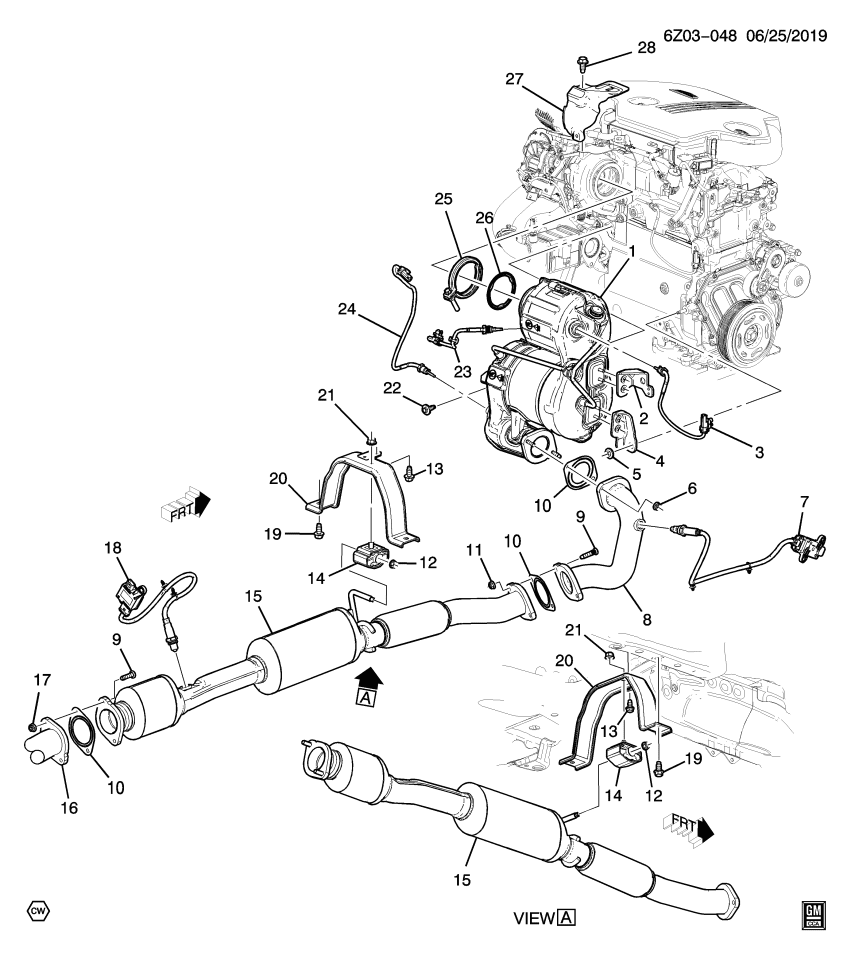 GM 55516885 SENSOR ASM-NOX (POSN 3)
