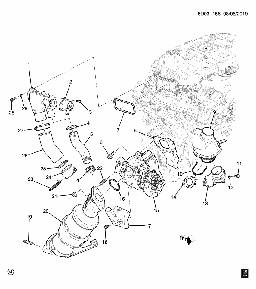 GM 12709666 Turbocharger