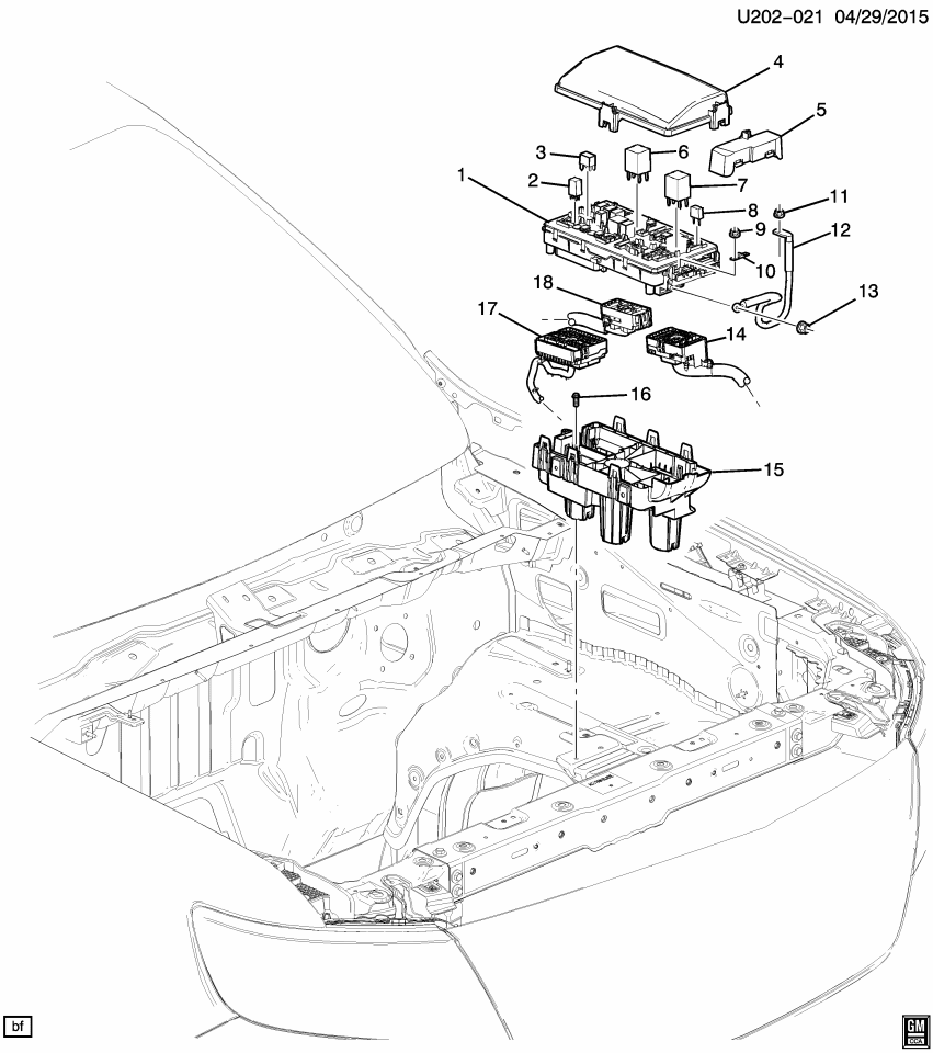 GM 84005934 CABLE ASM-GEN