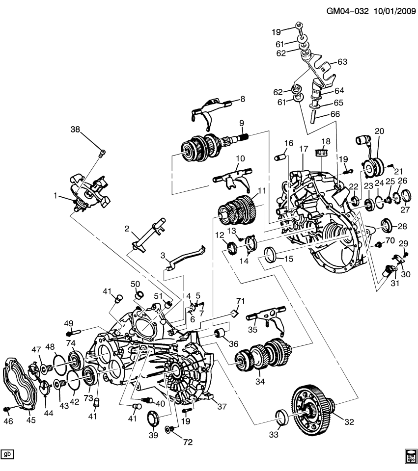 GM 12574746 Transaxle