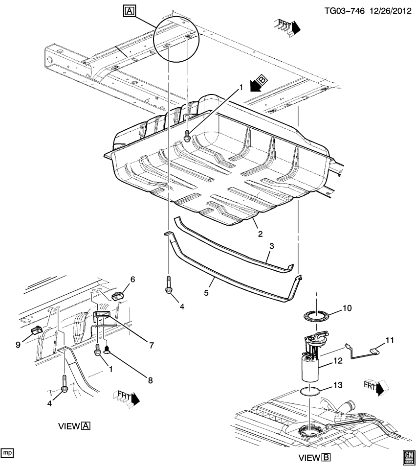 GM 86786773 MODULE KIT-F/TNK F/PMP
