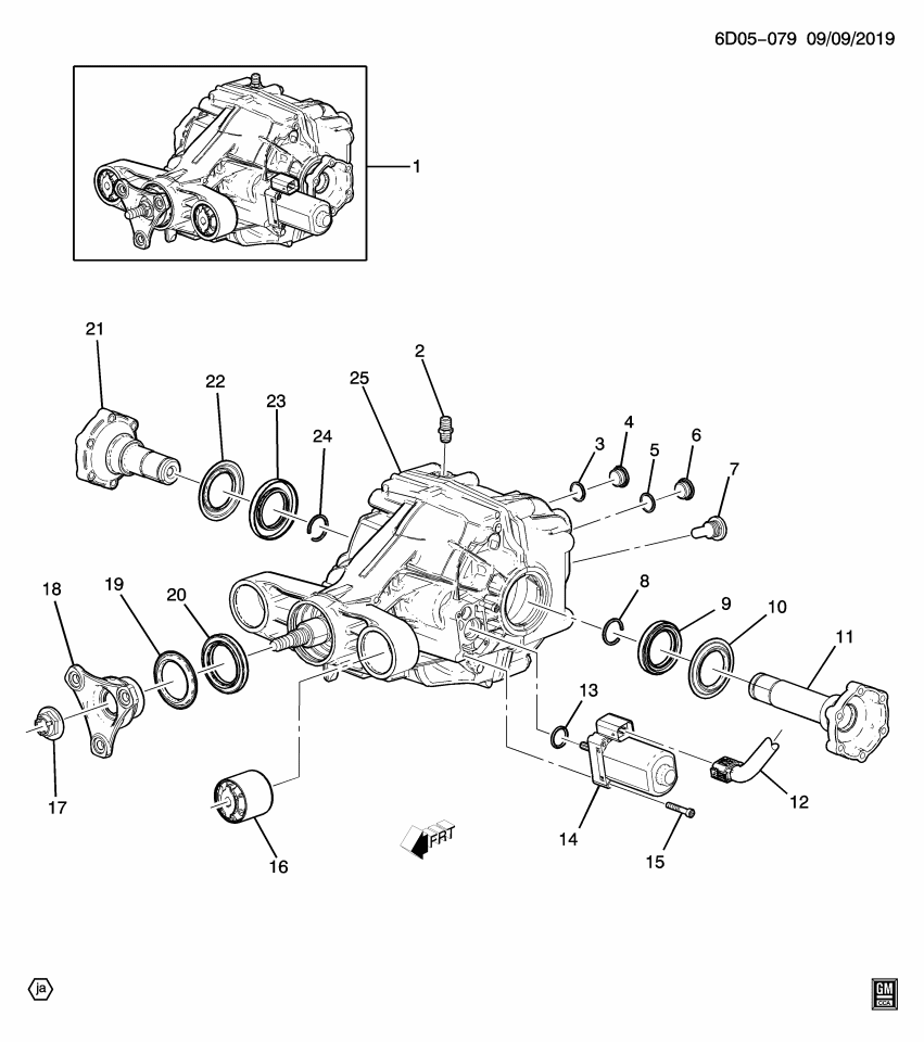 GM 84882448 Motor
