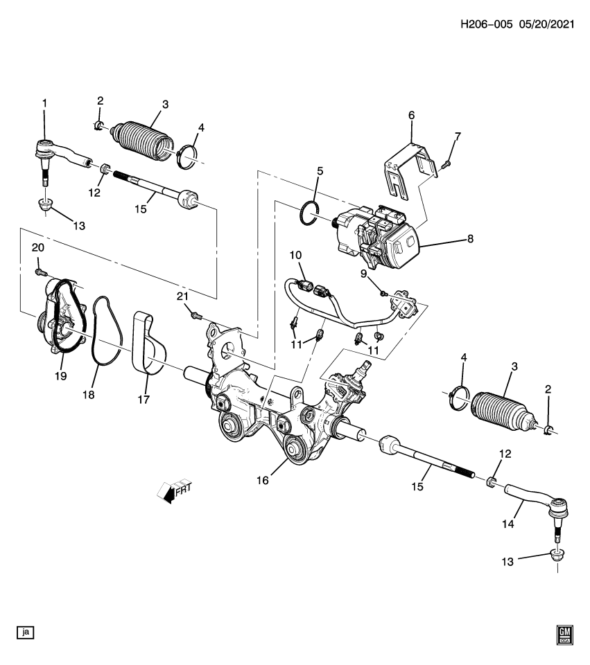 GM 85012582 MOTOR KIT-P/S ASST