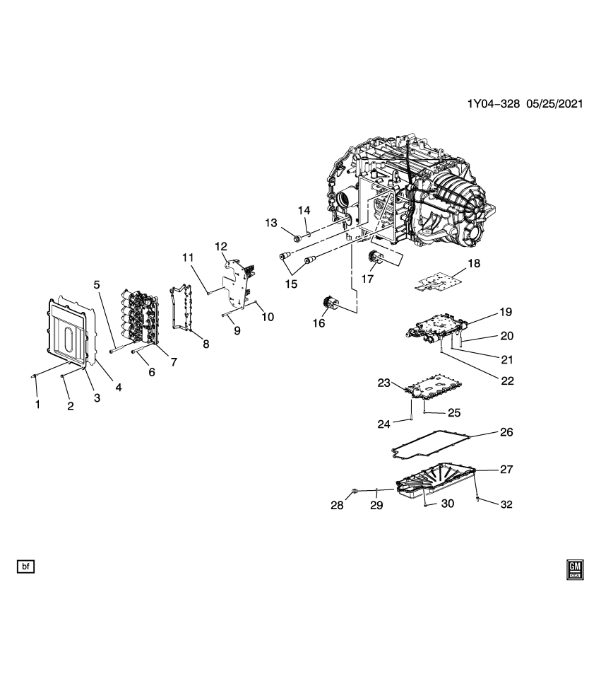 GM 24045743 SENSOR ASM, A/TRNS INPUT SPD