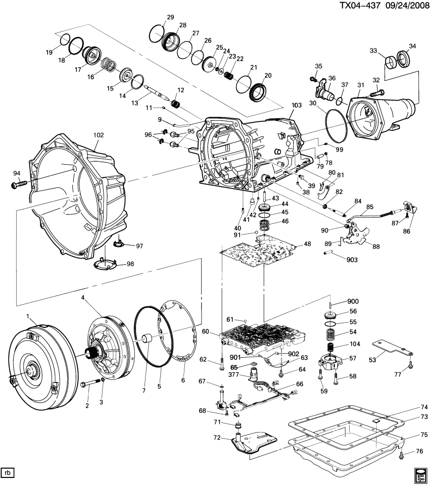 GM 8654581 Pin-2-4 Band Anchor