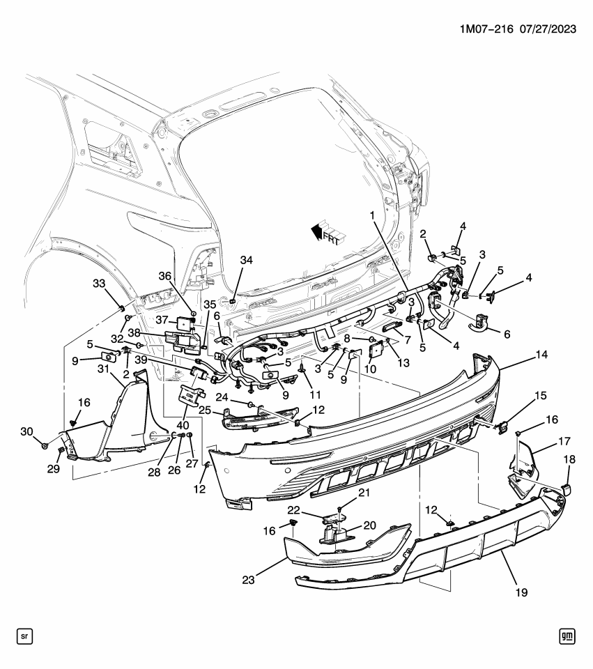 GM 85676048 TRANSCEIVER ASM-UHF SHORT RANGE LOW ENGY