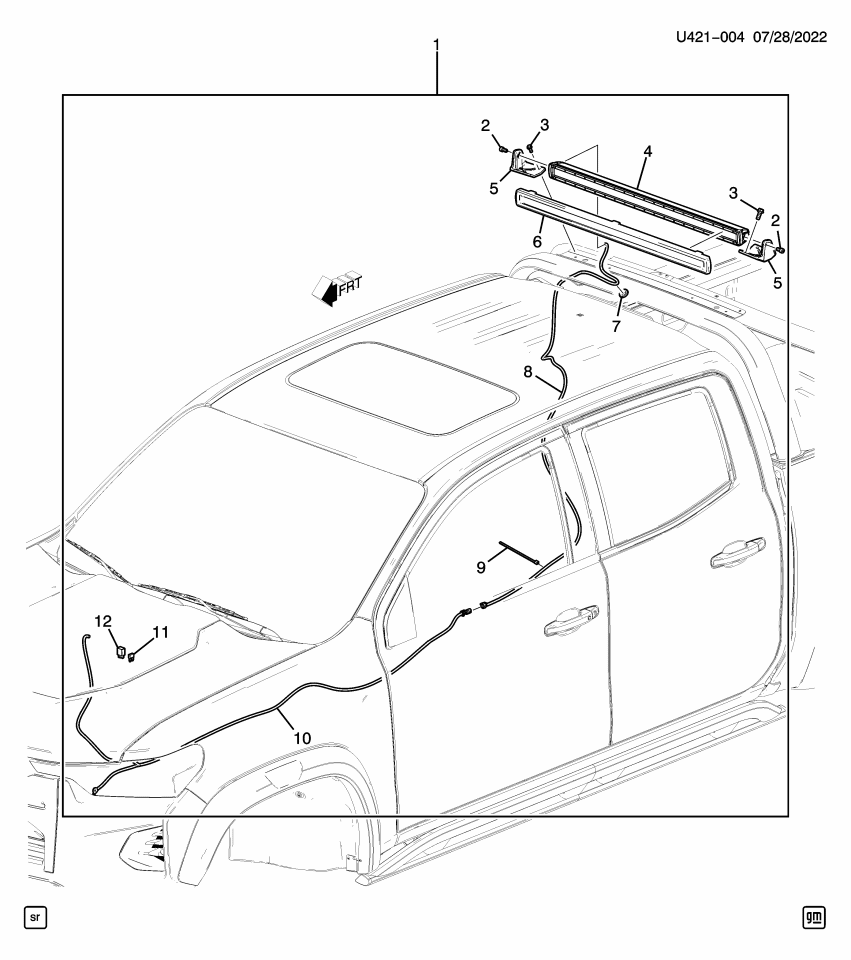 GM 13598343 Control Relay