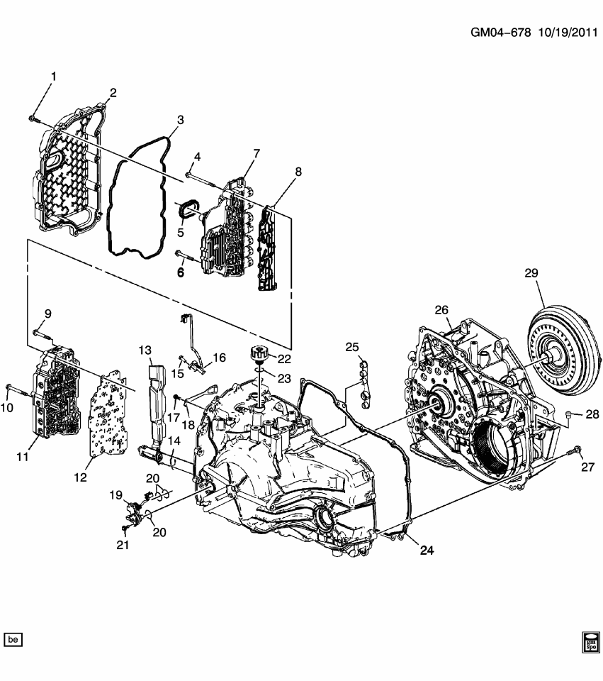 GM 24041962 Automatic Transmission Control Solenoid Valve