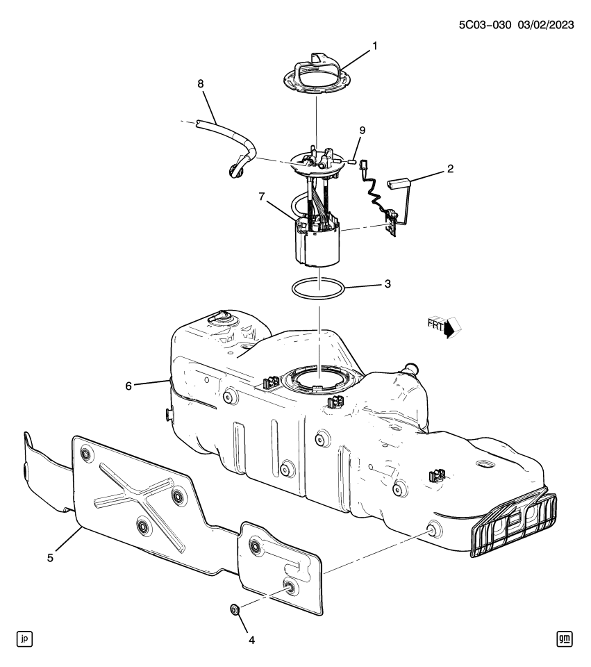 GM 85623235 MODULE KIT-F/TNK F/PMP
