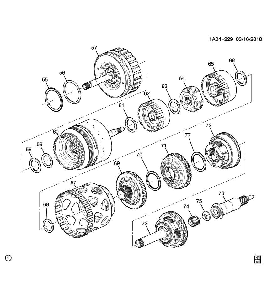 GM 24276242 Carrier Asm-Input