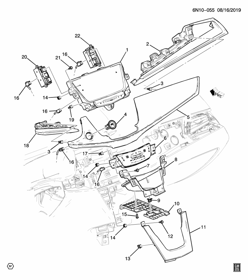 GM 84499815 BRACKET ASM-I/P ACSRY
