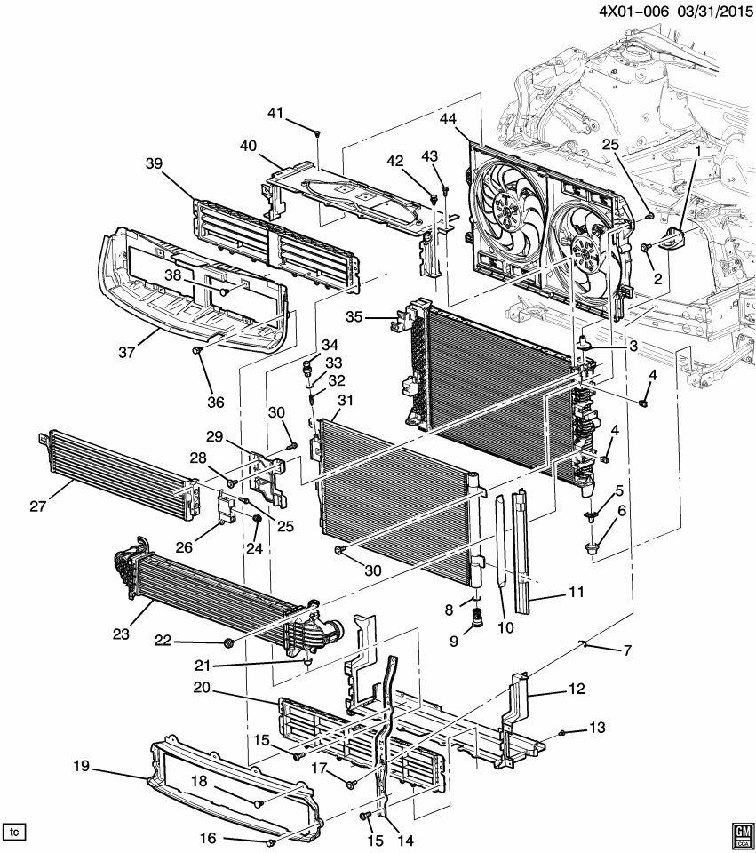 GM 11547125 Bolt/Screw-Poa Service Part Only