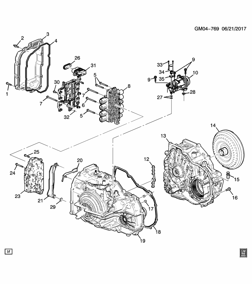 GM 24285073 Seal-Fluid Transfer Pipe