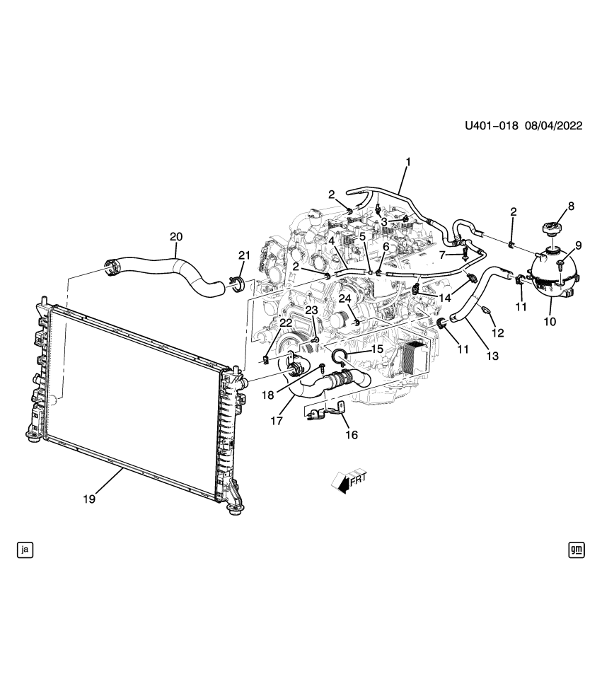 GM 11603889 CLAMP-HOSE
