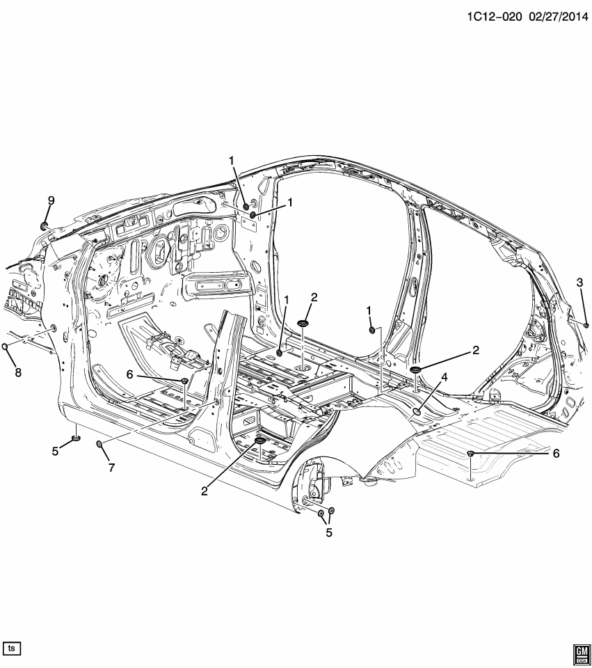 GM 94535720 Plug, Dash Hole