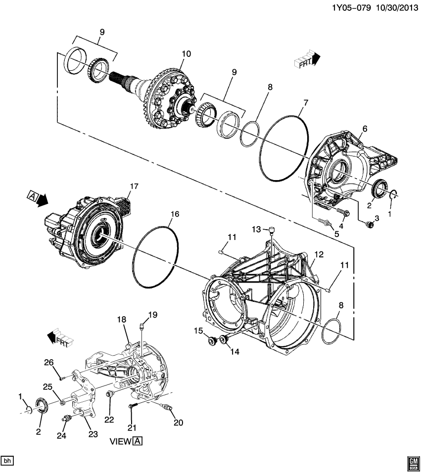 GM 23347851 Plug-Rear Axle Housing Drain