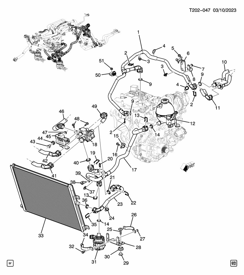 GM 12707289 SENSOR ASM-ENG COOL TEMP