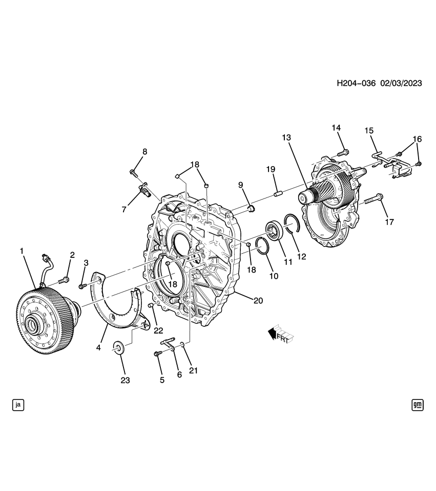 GM 24046086 HARNESS ASM-A/TRNS WRG