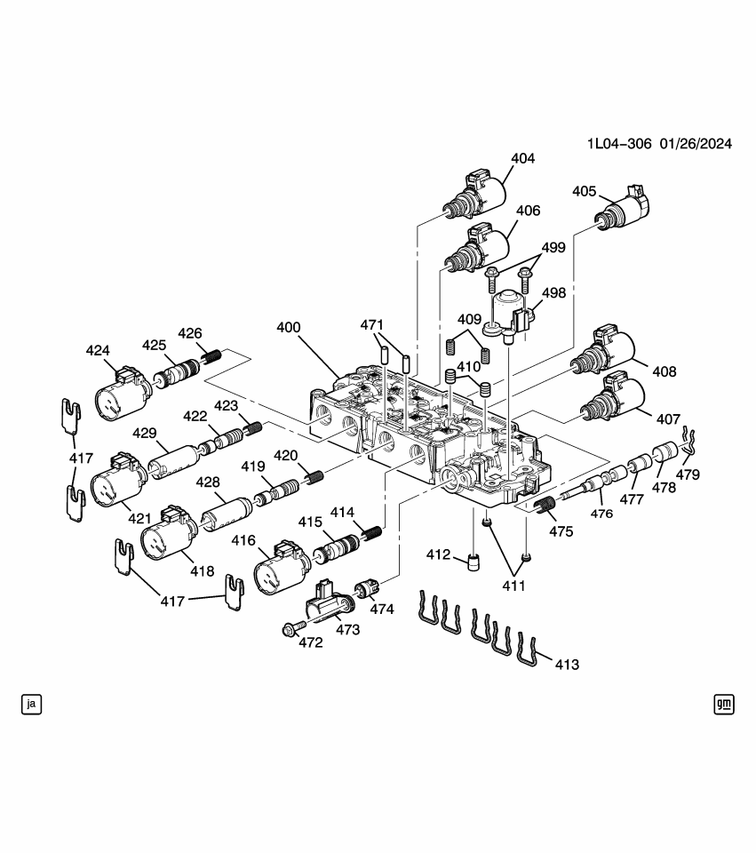 GM 24060008 BODY ASM-C/VLV SOL