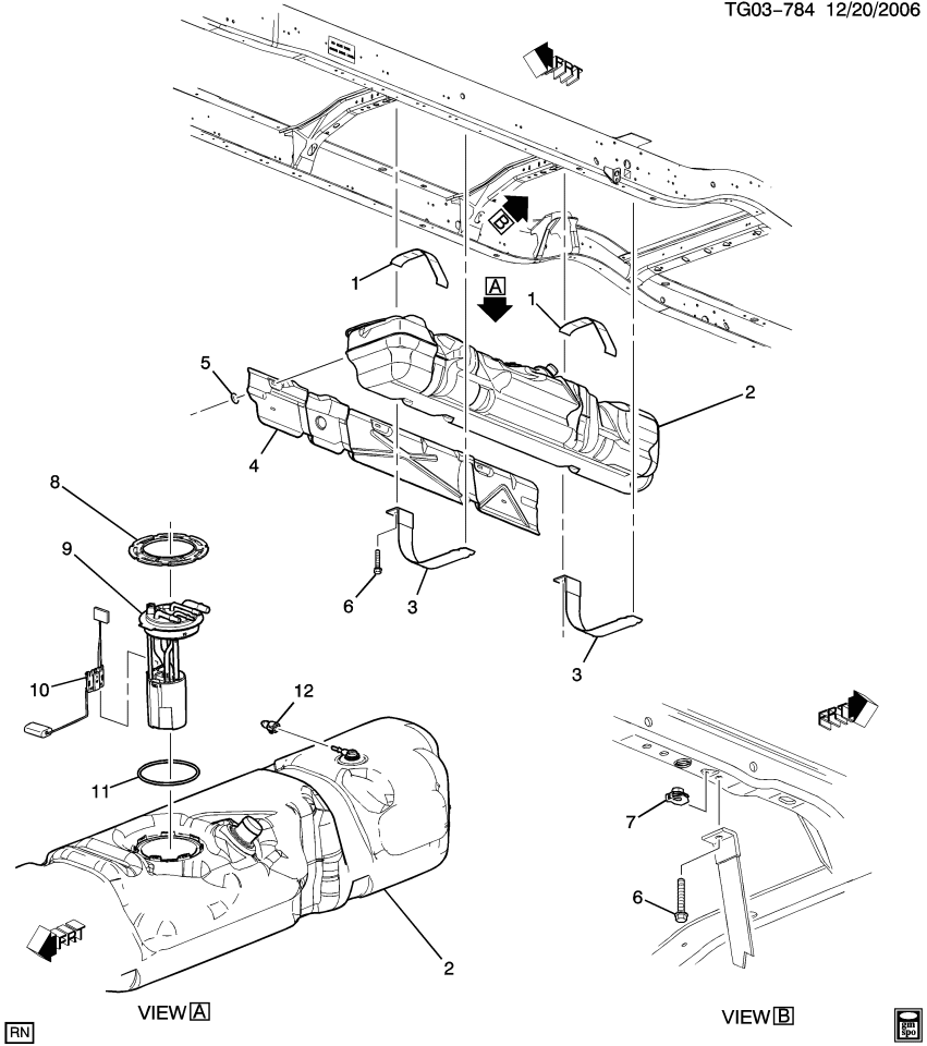 GM 25799264 Shield Asm-Fuel Tank Heat
