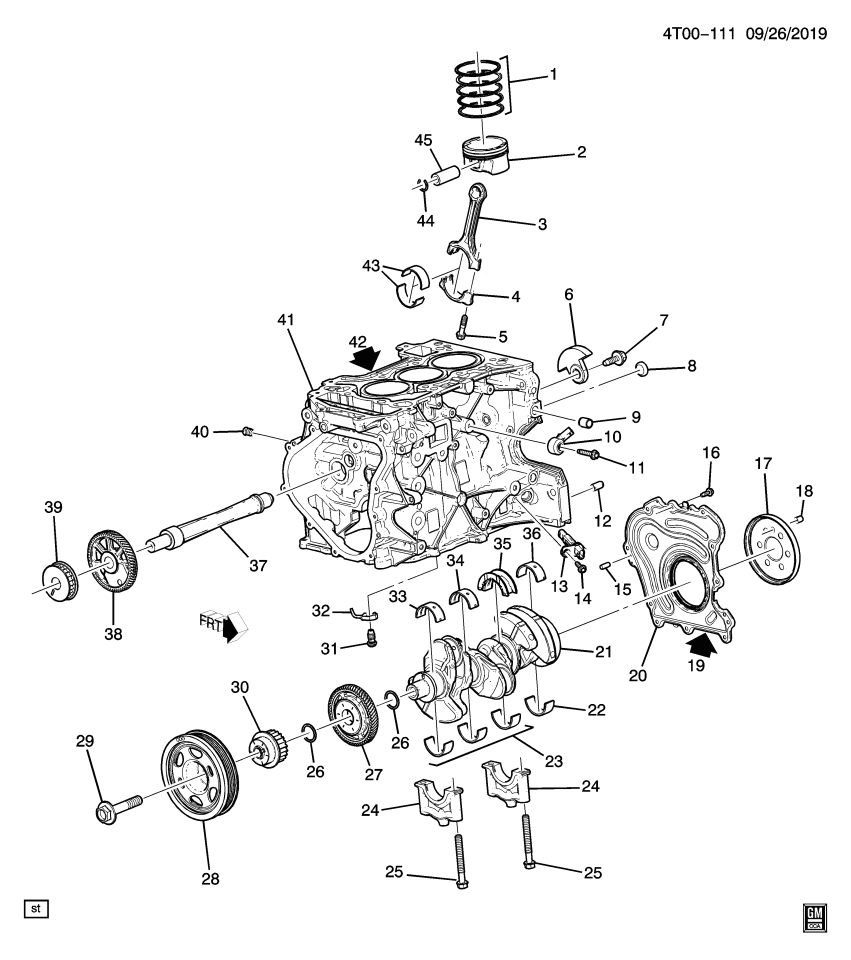 GM 55488548 RING-CR/SHF POSN SEN RELUCTOR