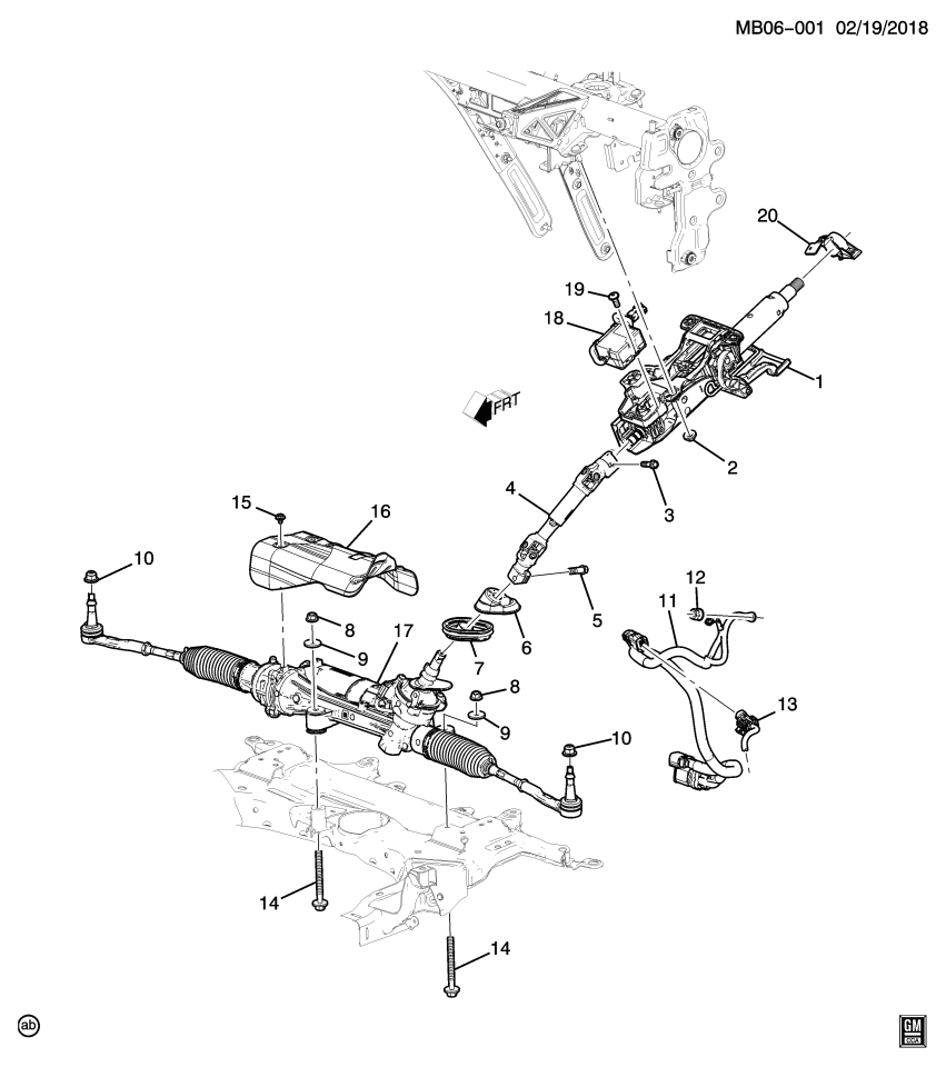 GM 13417428 Bracket-Wiring Harness