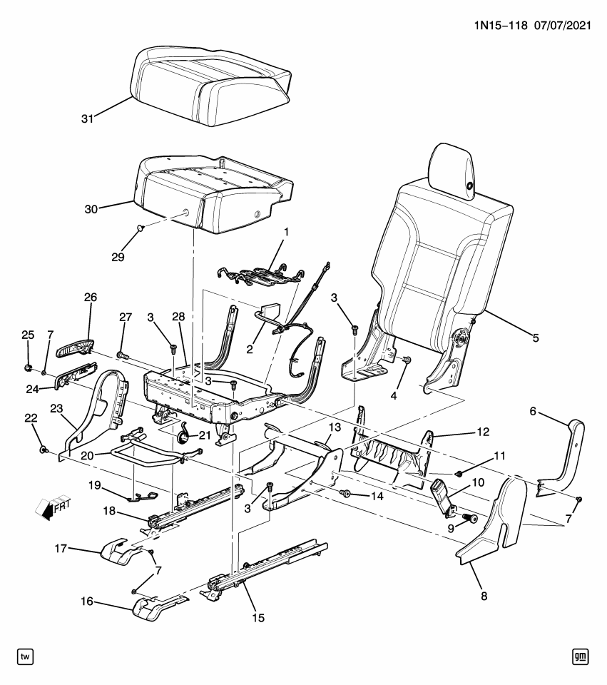 GM 11547943 Bolt/Screw