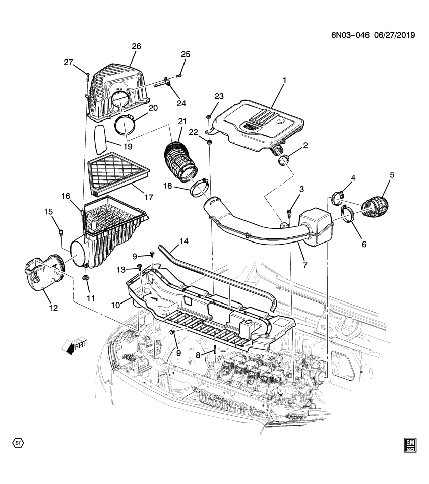 GM 84988781 ELEMENT KIT-A/CL