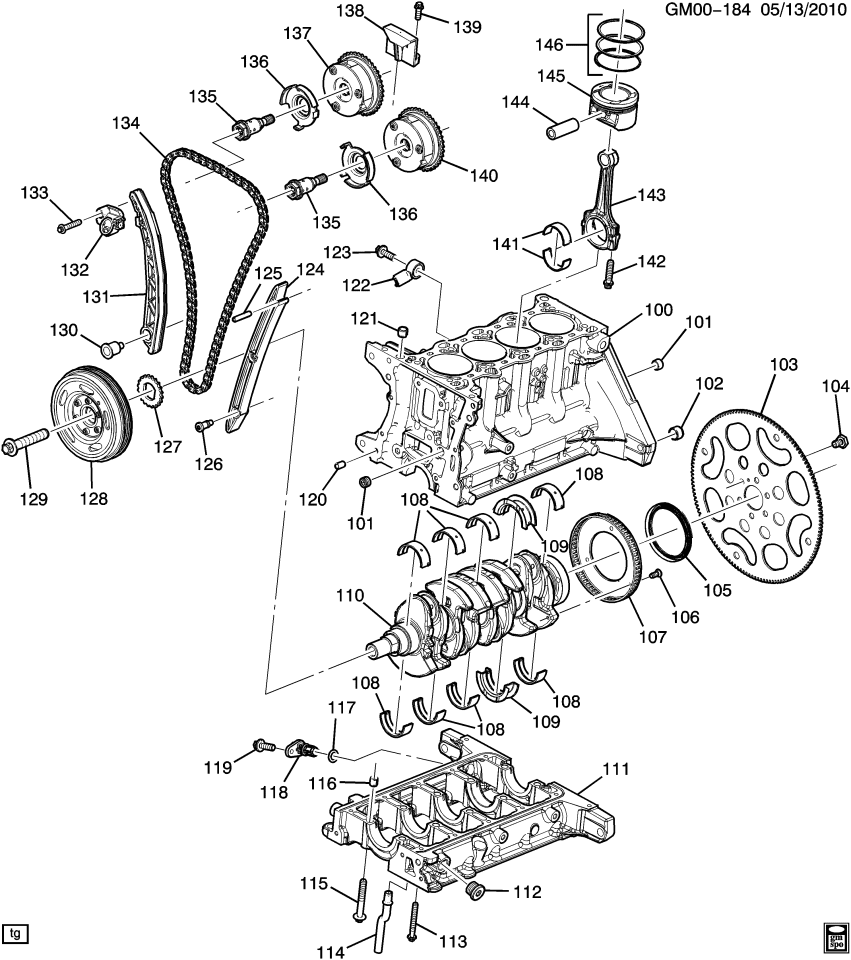 GM 55565543 Ring-Crankshaft Position Sensor Reluctor