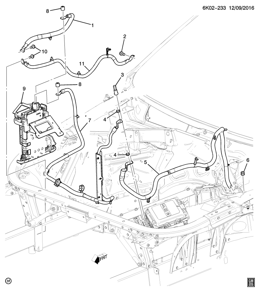 GM 23478048 Negative Cable