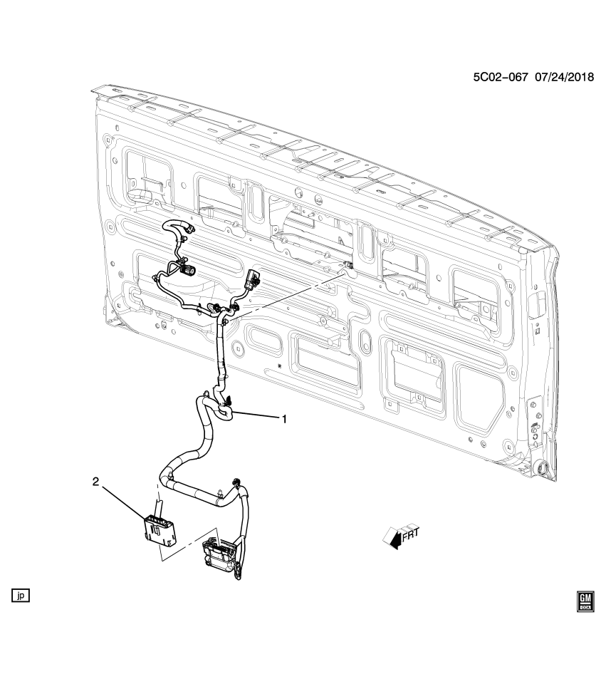 GM 84722427 Harness