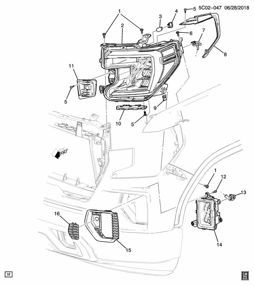 GM 84229587 SOCKET-HDLP