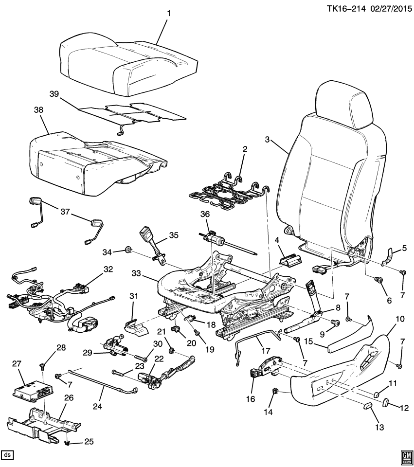 GM 11547793 Bolt/Screw-Poa Service Part Only