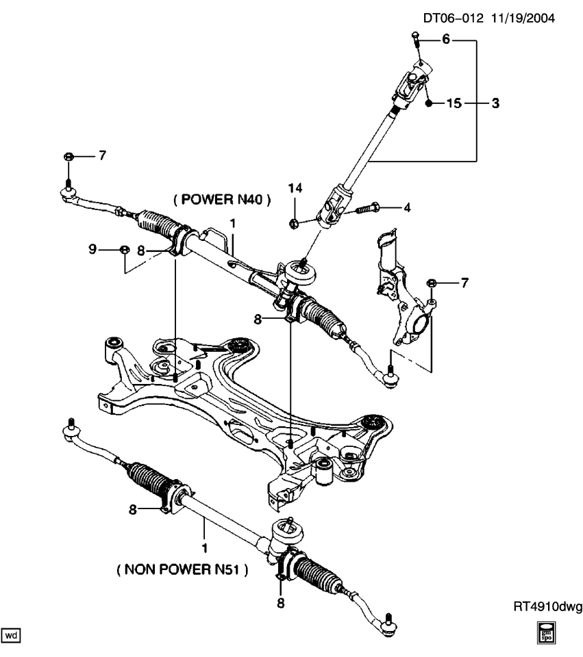 GM 93742568 Clamp, Steering Gear<See Guide/Contact Bfo>