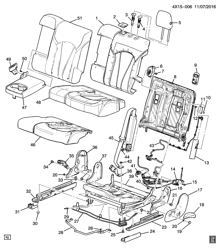 GM 23251382 Belt Guide