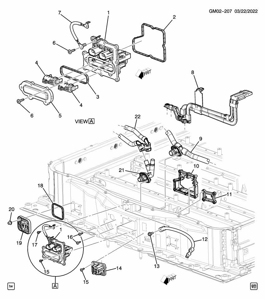 GM 11548164 BOLT, EGR OTLT PIPE