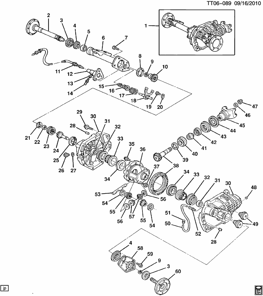 GM 26046333 Washer, Front Differential Carrier Thrust