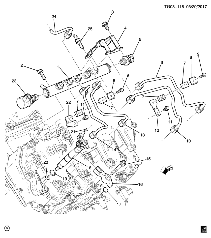 GM 12632188 Shield-Intake Manifold