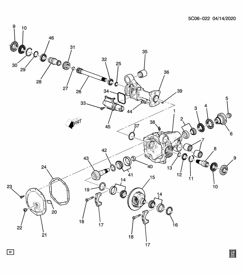 GM 84840006 Gear Kit