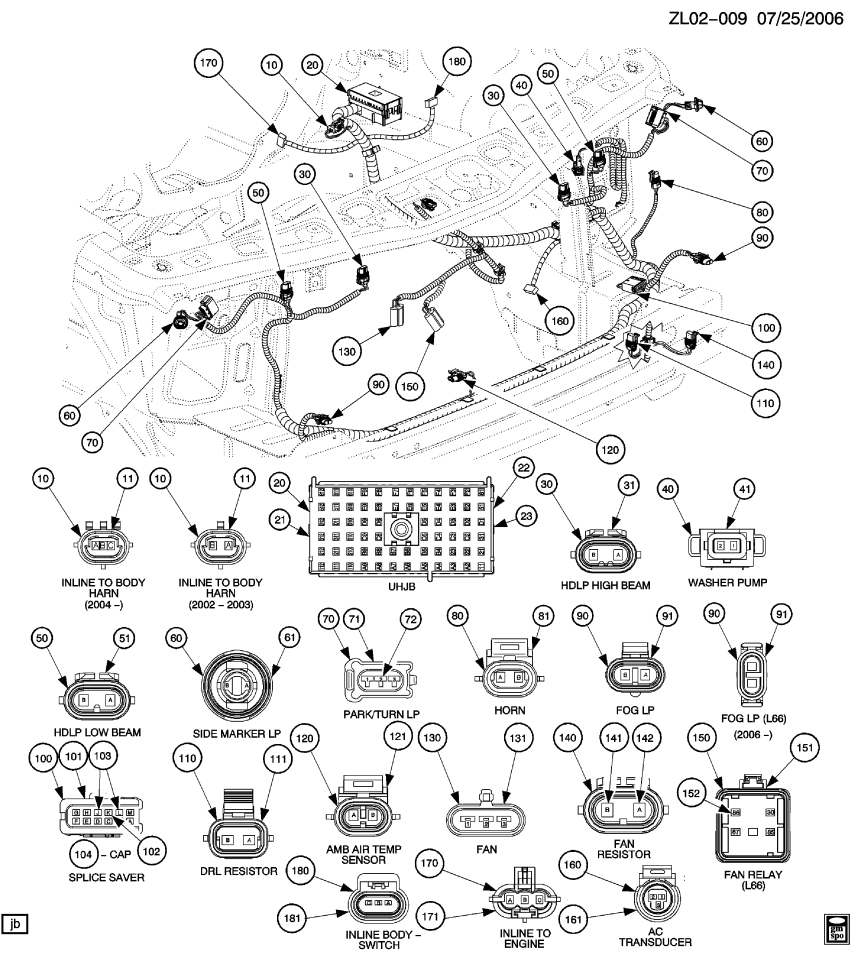 GM 22690914 Connector, Resistor-Daytime Running Lamp