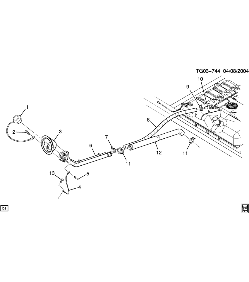 GM 11515348 SCREW -ASM-FLAT WA REG HEX HD TAP/B
