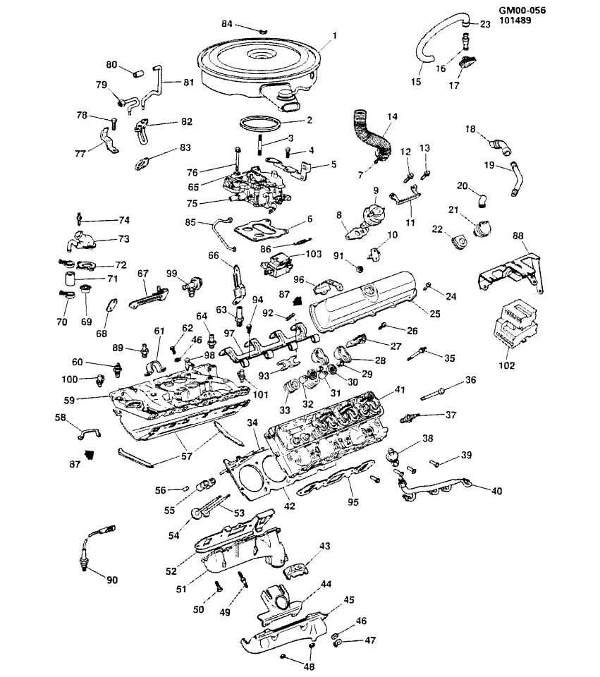 GM 411226 Spring-Valve