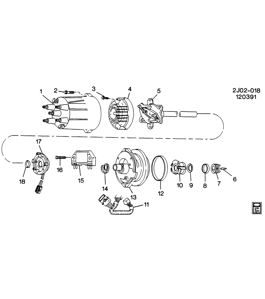 GM 19110924 Pole Piece, Distributor Pick Up