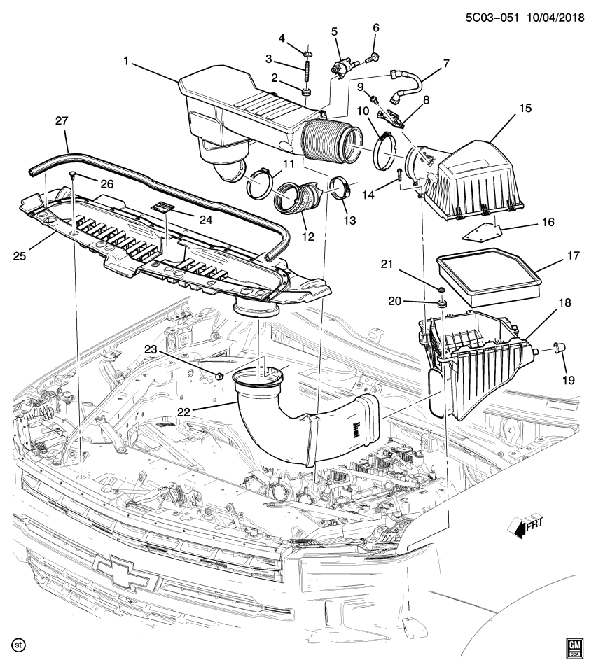GM 85630075 RETAINER-A/CL