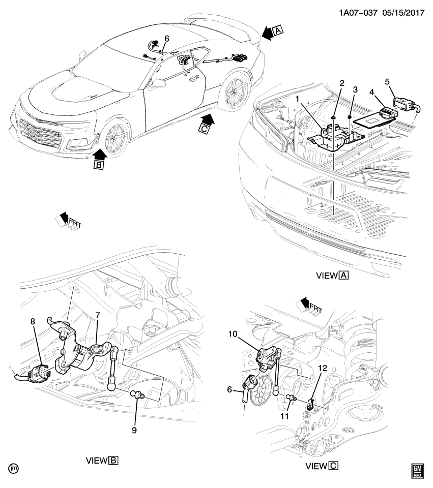 GM 84626028 HARNESS ASM-CHAS WRG